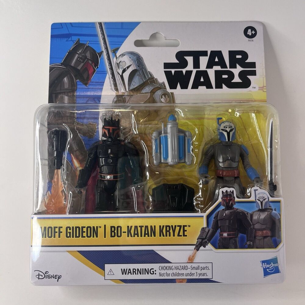 Star Wars Moff Gideon/Bo-Katan Kryze Action Figures By Hasbro Brand New!!